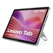 LENOVO TAB MEDIATEK HELIO G85 OC 4+128GB 10.1"FHD ANDROID14 5100MAH + διάφανη θήκη LUNA GREY ZAEH