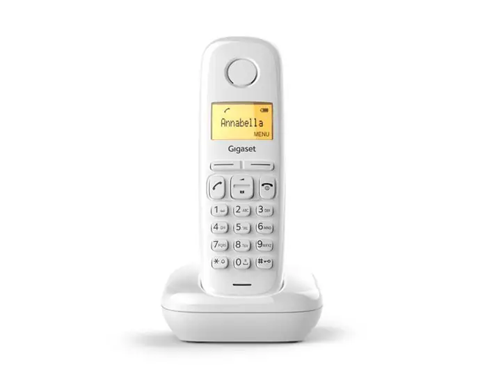 GIGASET ΑΣΥΡΜΑΤΟ ΤΗΛΕΦΩΝΟ A170 WHITE (S30852-H2802-D202)
