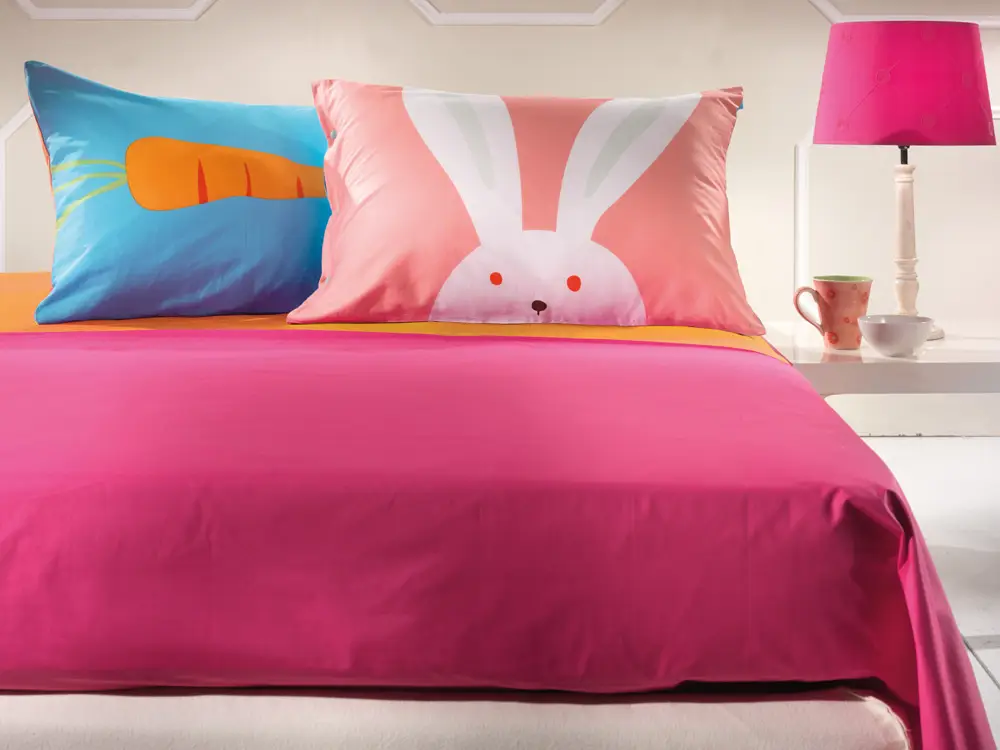 Σετ 4τμχ. Σεντόνια Bunny - 2 Σεντόνια + 2 Μαξιλαροθήκες
