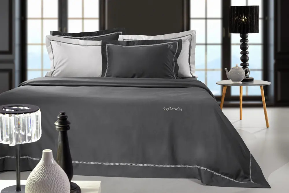 Σετ Σεντόνια Blend Athracite 4τμχ 270x280εκ.