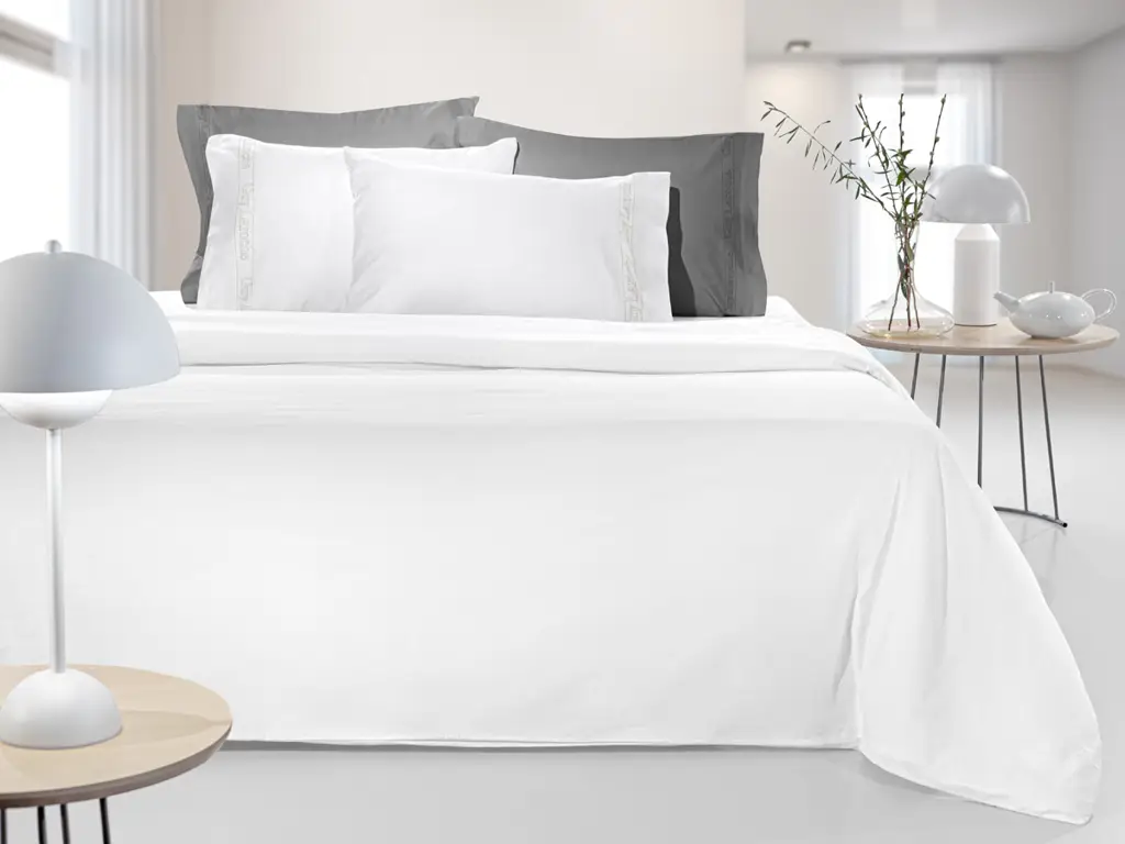Color Plus White - Σεντόνι από Βαμβακερό Περκάλι 160 Κλωστών