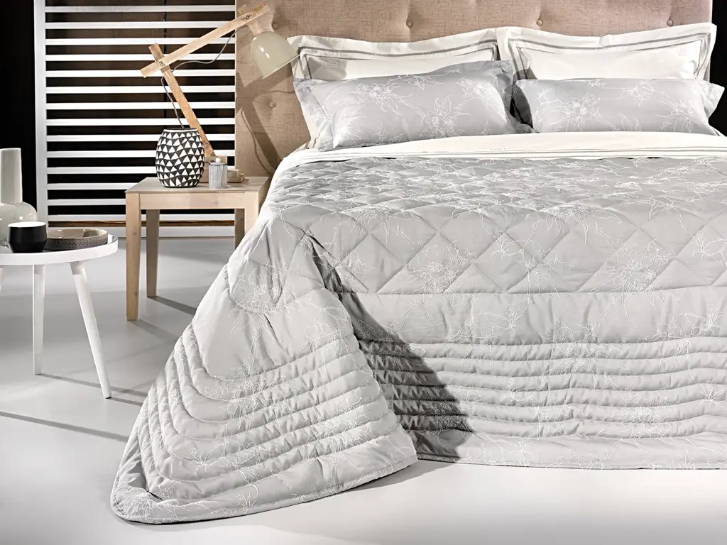 Capo Silver Κουβερλί - 100% Microfiber, 235x240εκ.