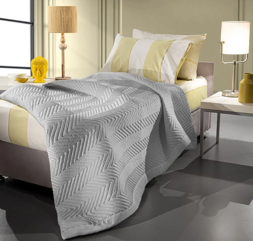 Κουβερλί TRENDY Silver 170x220