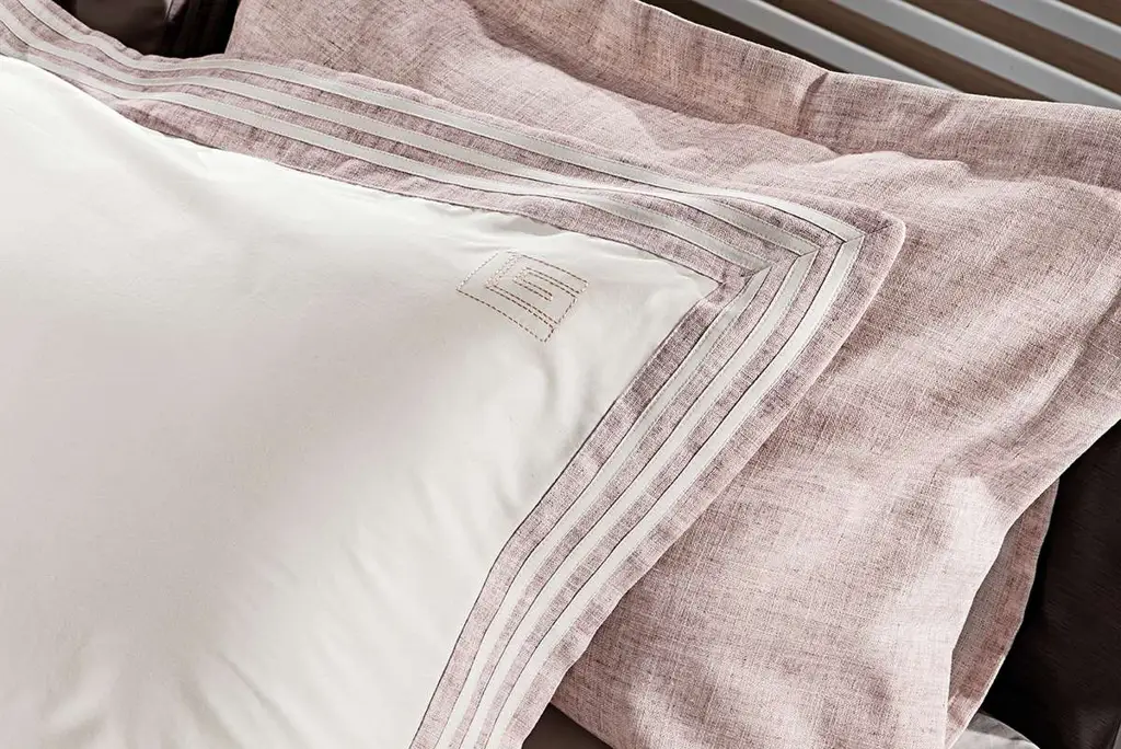 Μαξιλαροθήκες Oxford Linen Lilac - Ζεύγος