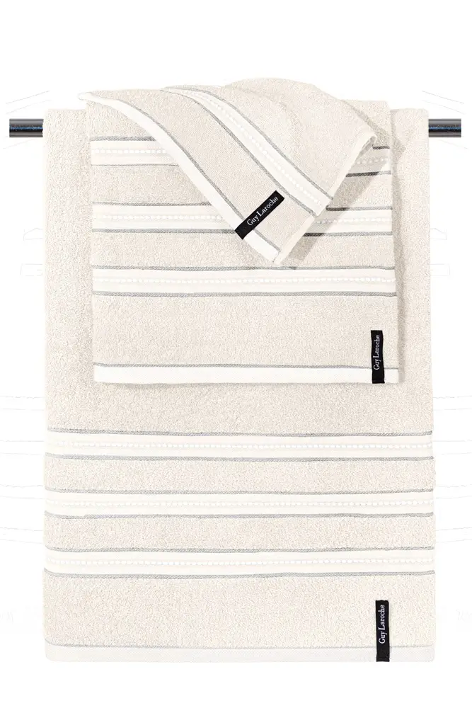 Guy Laroche Paris Trio Cream Σετ 3τμχ Πετσέτες