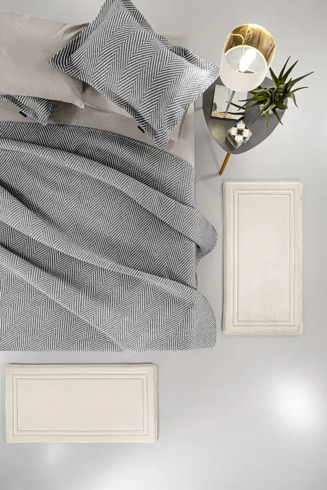 Softy Ivory Σετ Χαλιών - 2τμχ 60x120εκ.