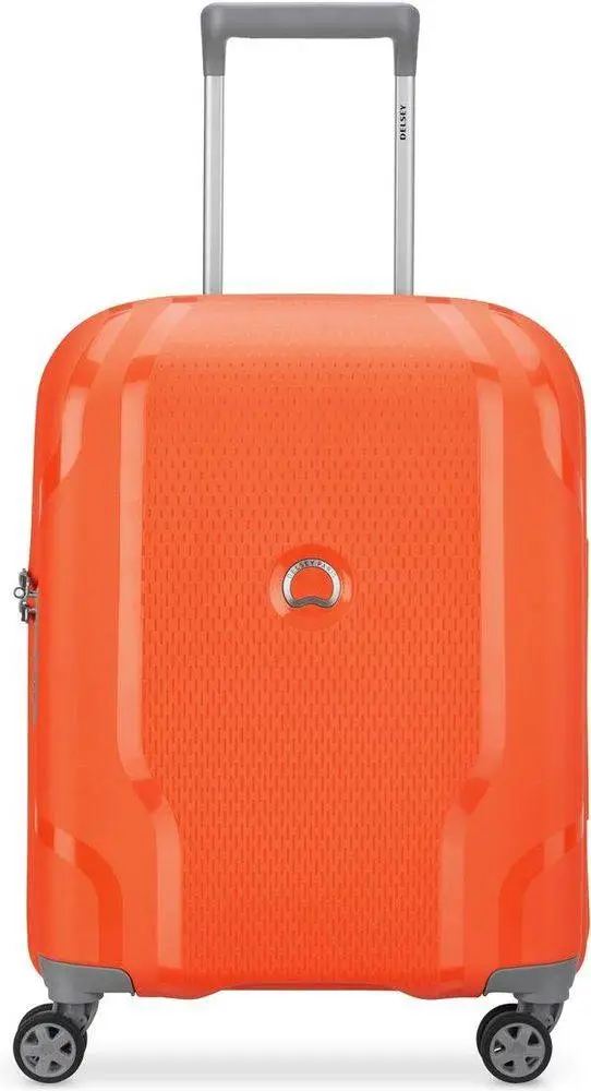 Delsey Clavel 55 Cabin Suitcase - Tangerine Orange