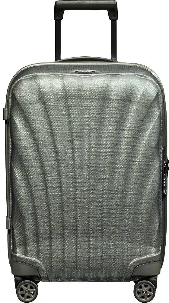 Samsonite C-Lite Spinner Cabin Suitcase 55/20 Metallic Green Curv