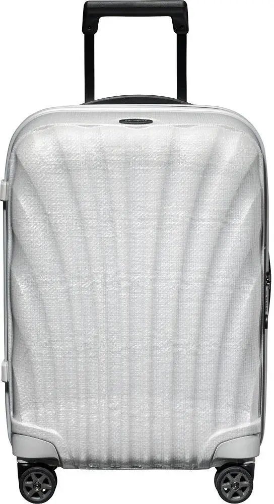 Samsonite C-Lite Spinner Exp 55/20 Cabin Suitcase - Off White