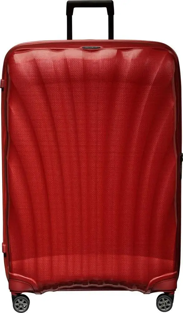 Delsey Clavel 55 Cabin Spinner Suitcase TSA Zip Security Orange
