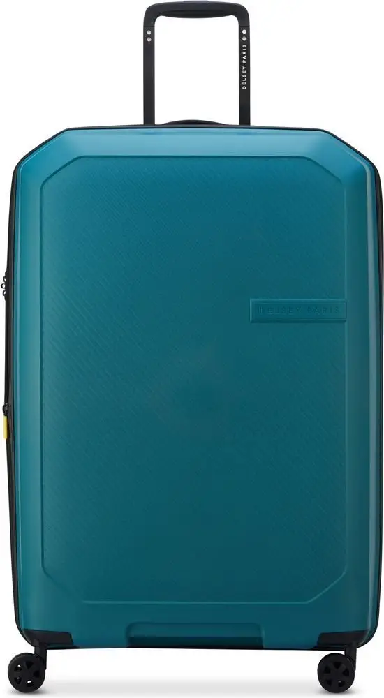 Delsey Anvers EXP Teal Blue Expandable Suitcase 97L