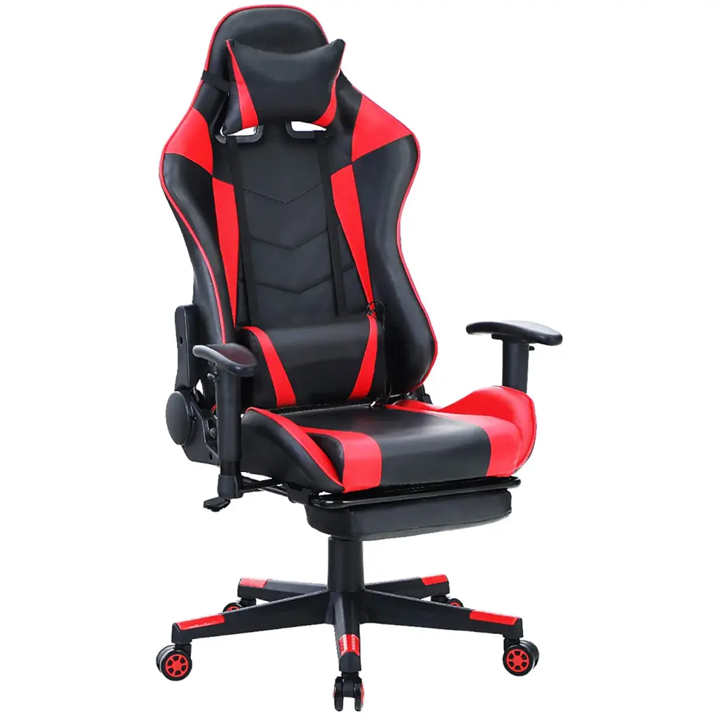 Καρέκλα Γραφείου Gaming SLIGO ArteLibre - Κόκκινο/Μαύρο PVC Leather