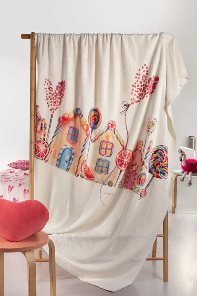 Saint Clair Κουβέρτα Ultrasoft Lollipop 160x220εκ.