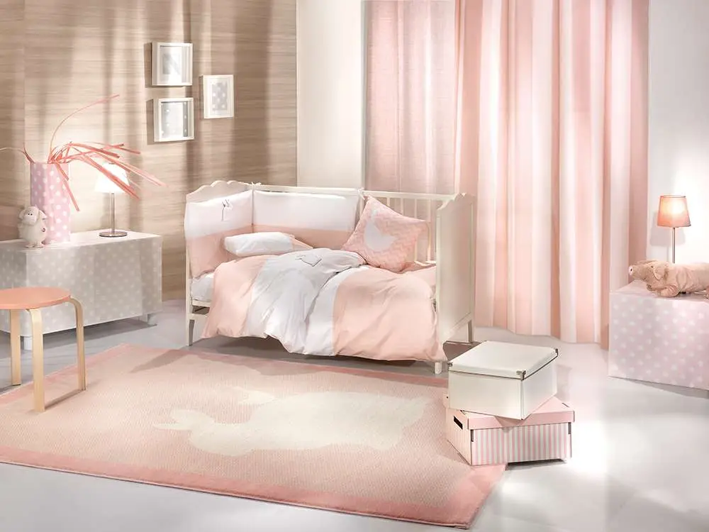 Σετ 5τεμ Βρεφική Προίκα Lapin Pink