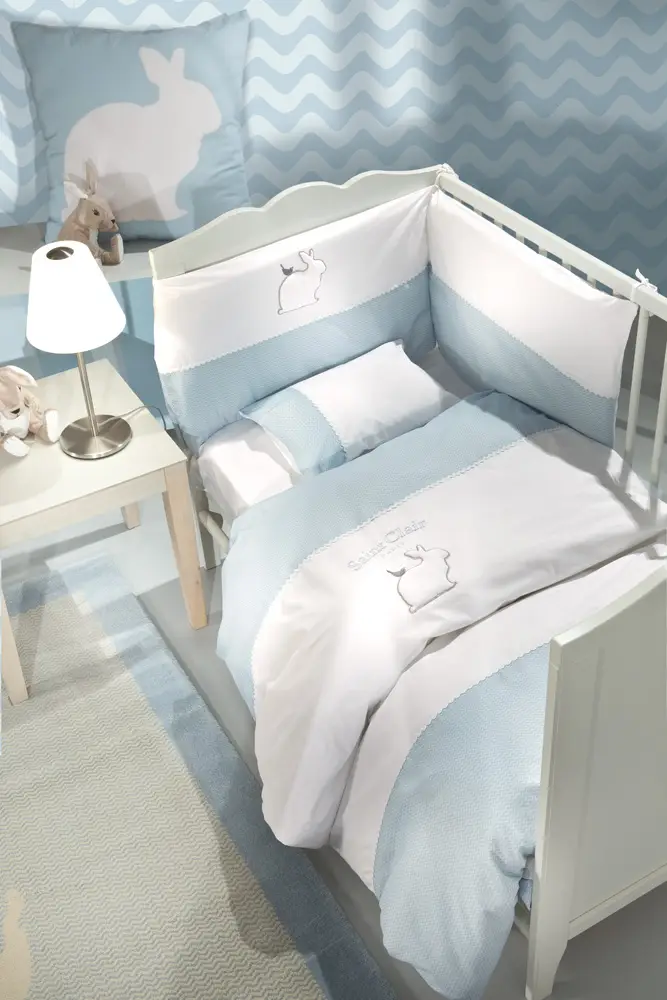Σετ 5τμχ Βρεφική Προίκα Lapin Blue