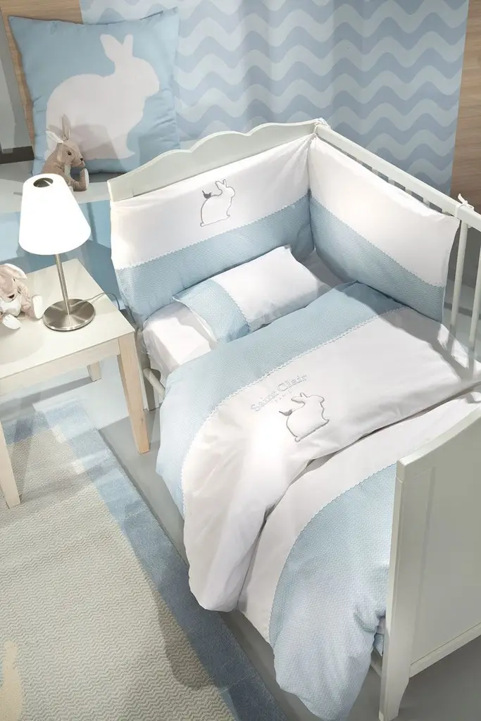Σετ Βρεφική Προίκα Lapin Blue 6τμχ.