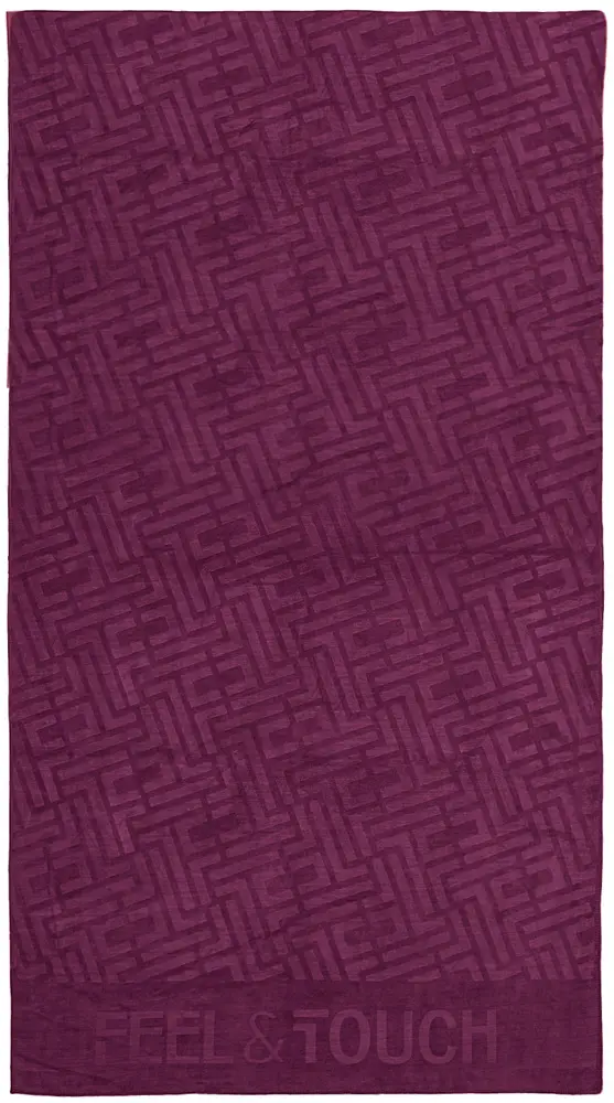 Icon Aubergine - Πετσέτα Θαλάσσης 90x170εκ.