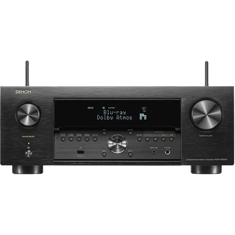 Denon AVC-X4800H Radio Amplifier - Black