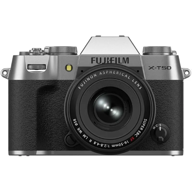 Fujifilm X-T50 Kit Mirrorless with XC 15-45mm - Silver