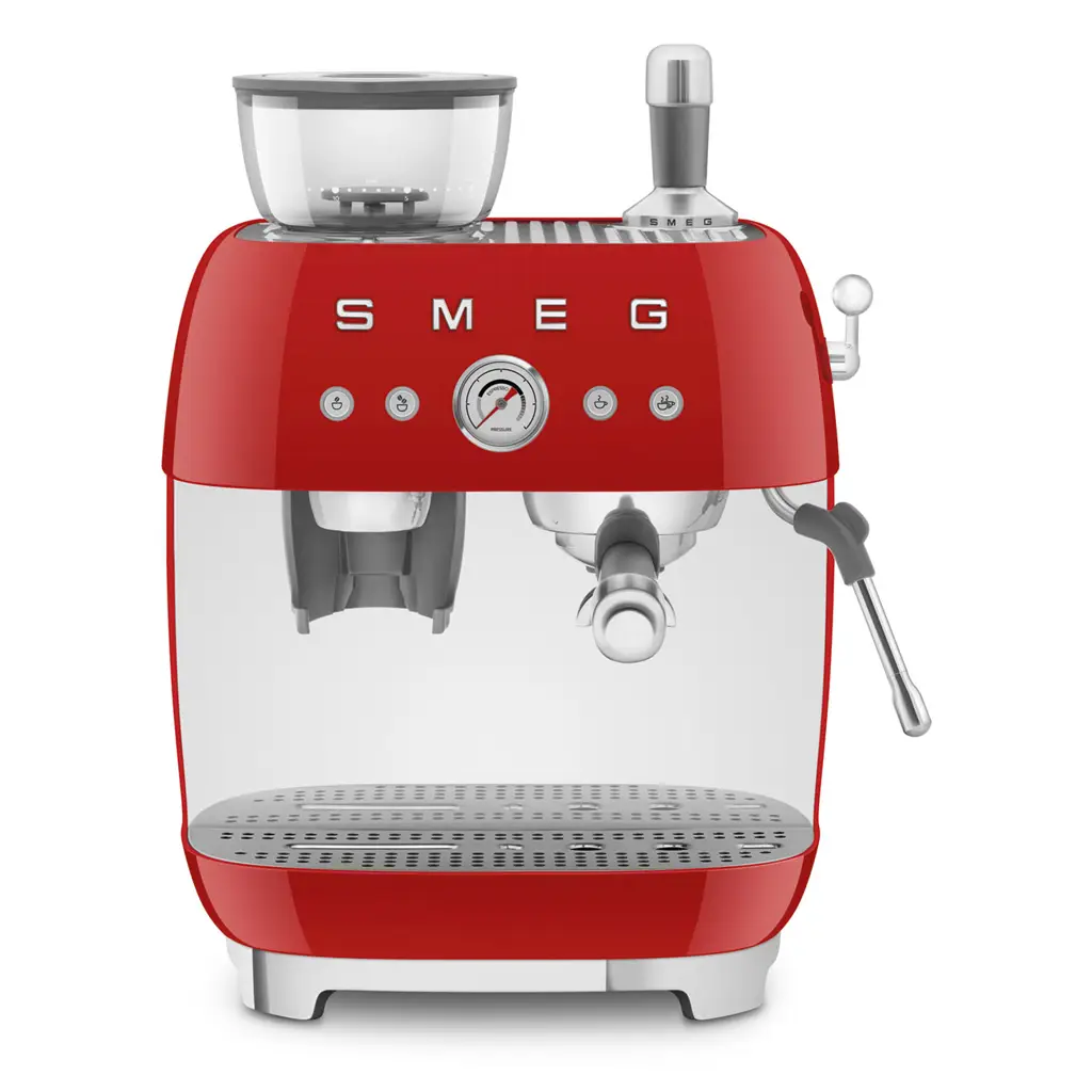 SMEG EGF03RDEU Μηχανή Espresso 50'Style - Κόκκινο