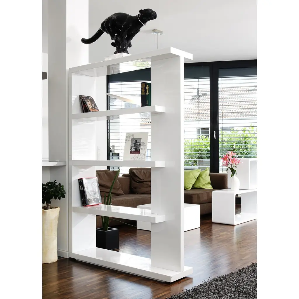 Διαχωριστικό δωματίου 128x30x180 cm - Λευκό - MDF