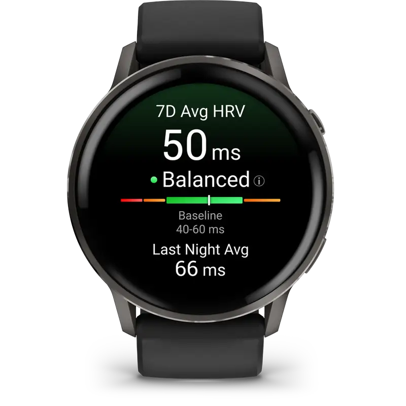 Garmin Venu 4 Smartwatch 45mm - Slate Black