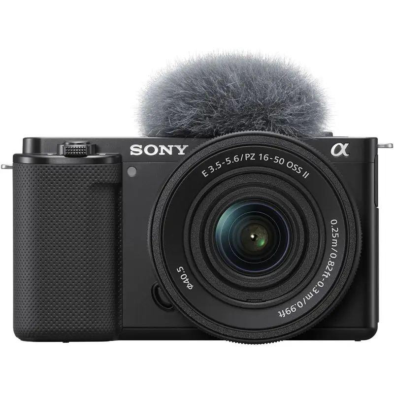 Sony ZV-E10 Mirrorless Camera - E PZ 16-50mm F3.5-5.6 OSS II, Black