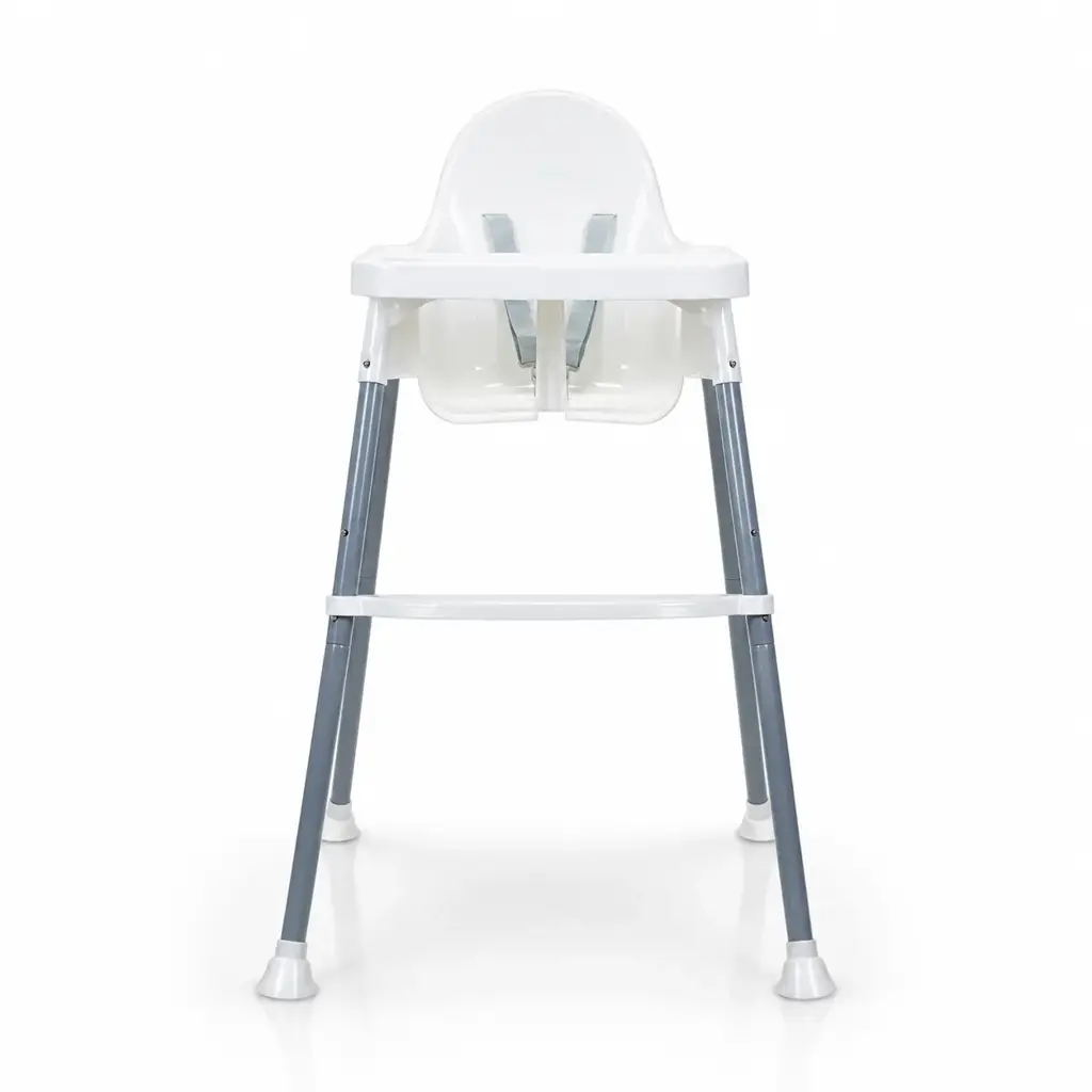 AS22912 Basic Pro Highchair - White - Safety Harness