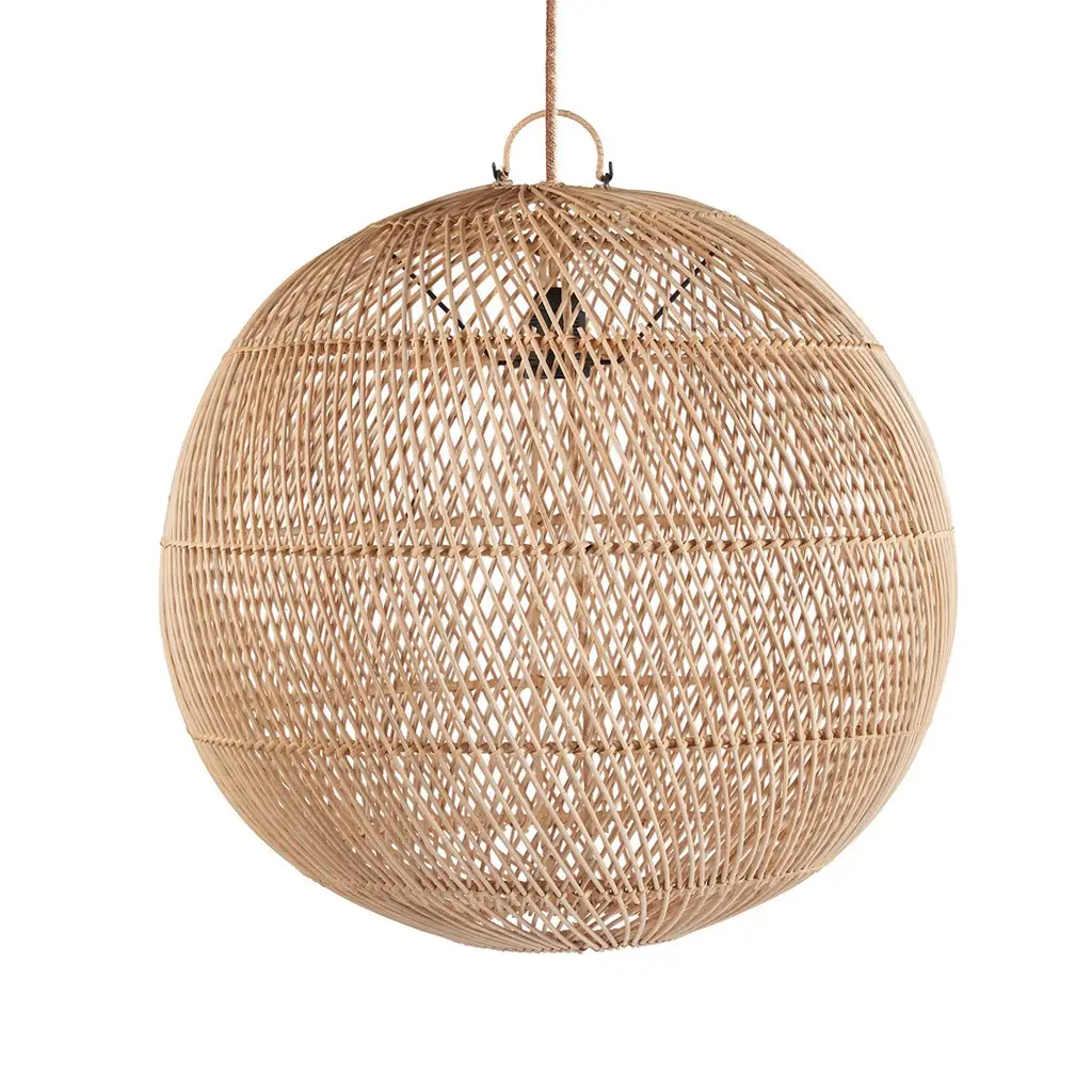 The Bubble Pendant - Φυσικό Ρατάν Φωτιστικό Κρεμαστό (M)