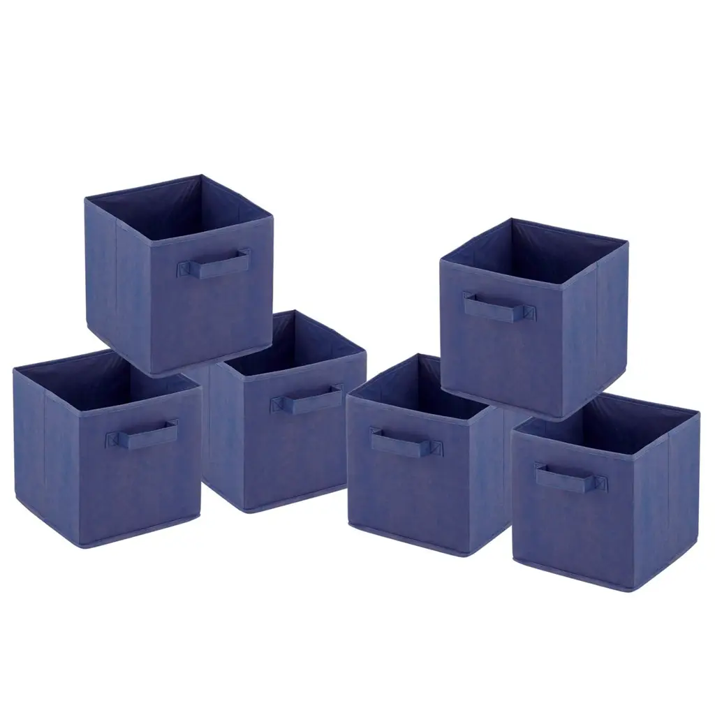 Κουτί αποθήκευσης - 6-Pack πτυσσόμενο κύβος 26x26x26 cm