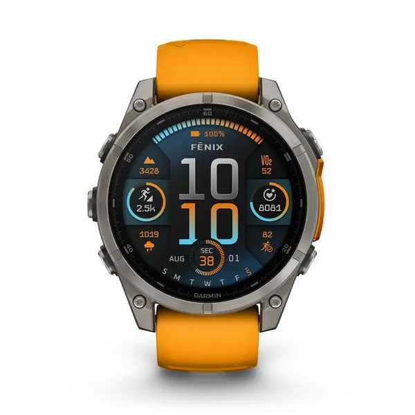 Garmin fēnix 8 47mm - Sapphire Titanium Smartwatch