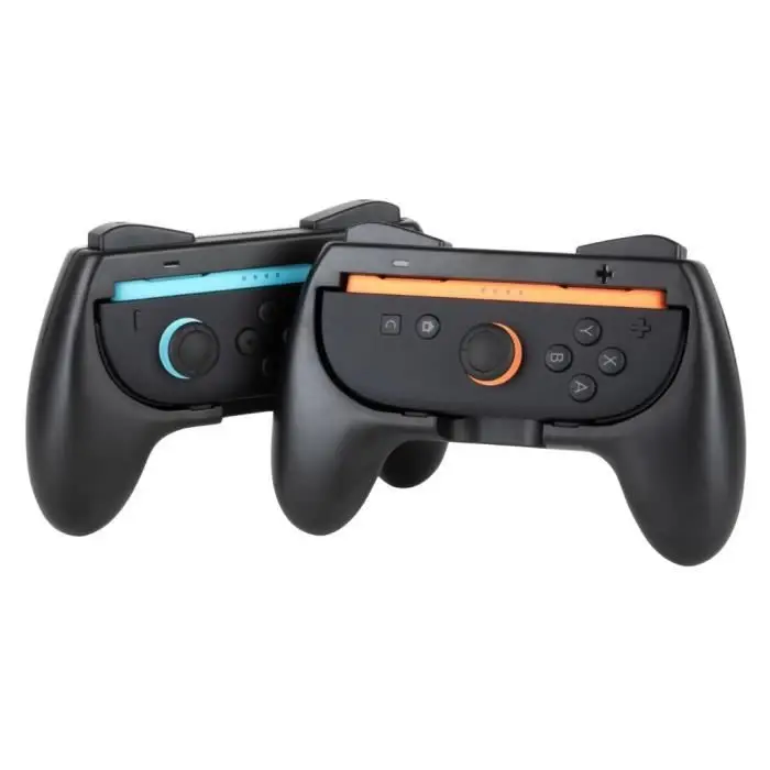 Grips Joy-Con Nintendo Switch 2 - Κλασική Μορφή Μανέτας - Μαύρο