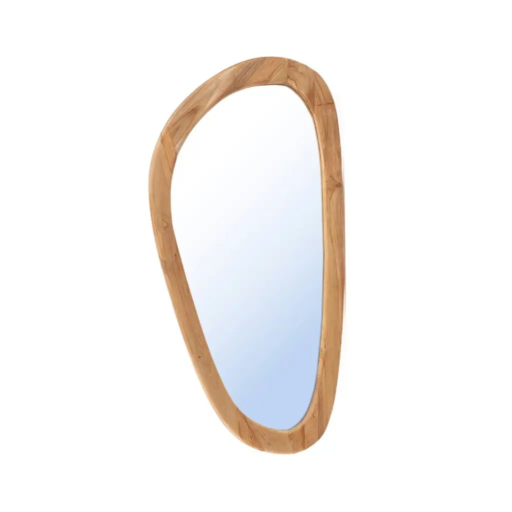 The Organic Καθρέφτης - Φυσικό Teak - XL