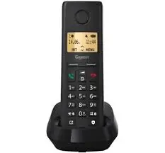 GIGASET ΑΣΥΡΜΑΤΟ ΤΗΛΕΦΩΝΟ BASIC 100 ΜΑΥΡΟ (S30852-H3206-D201)