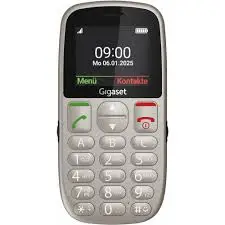 GIGASET GL395 τηλέφωνο για ηλικιωμένους SILVER (S30853-H1230-R102)