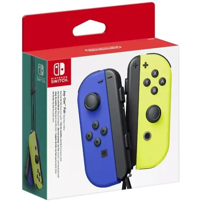Nintendo Switch Joy-Con (Ζεύγος) **Blue/Neon Yellow** /Switch