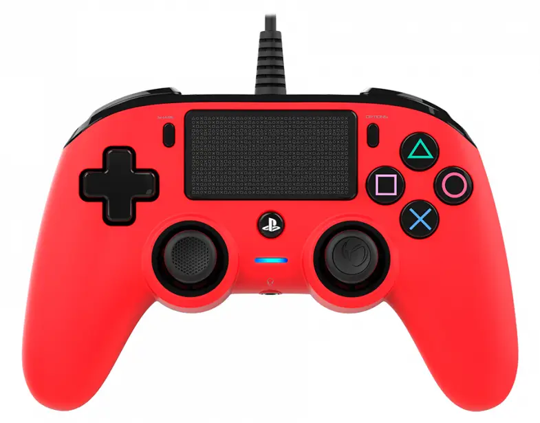 Nacon PS4OFCPADRED - Χειριστήριο Συμπαγές Gaming Κόκκινο
