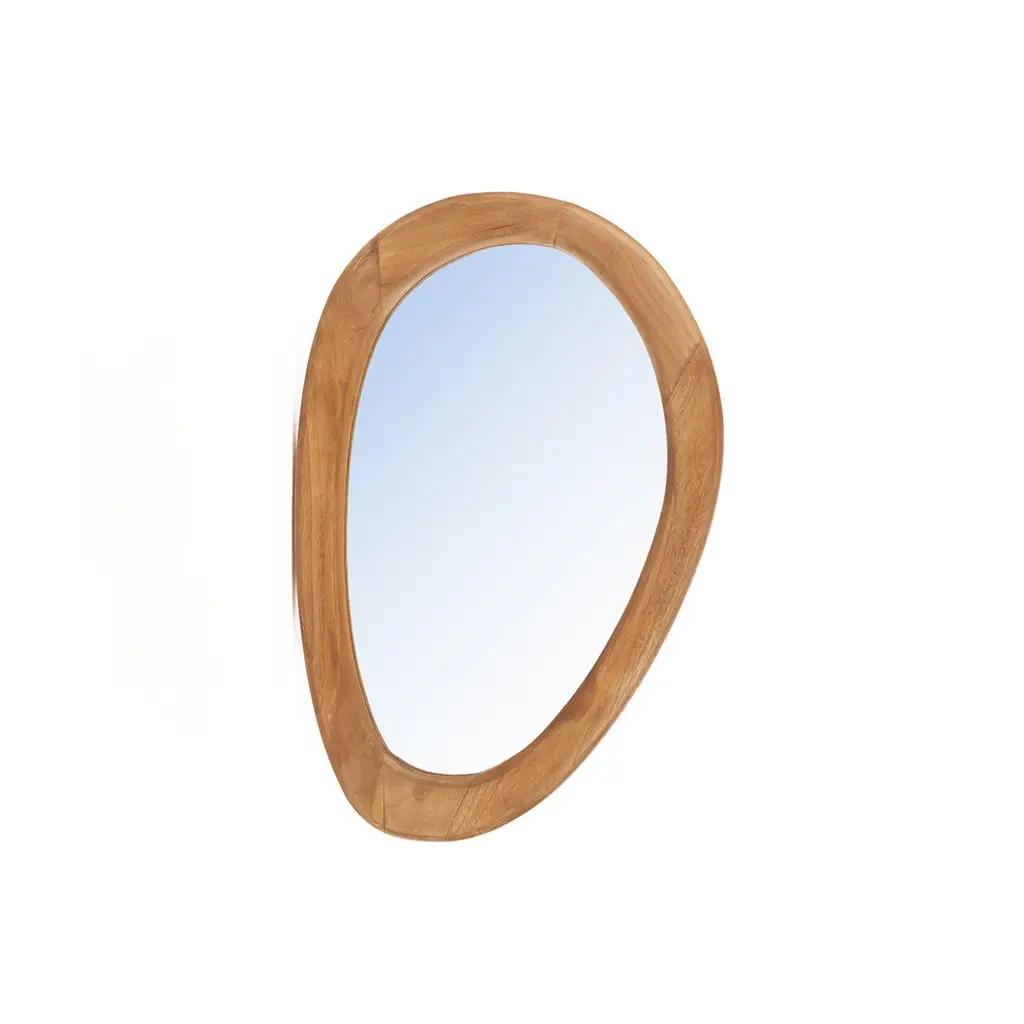 The Organic Mirror - Φυσικό - M - Πλαίσιο από Teak