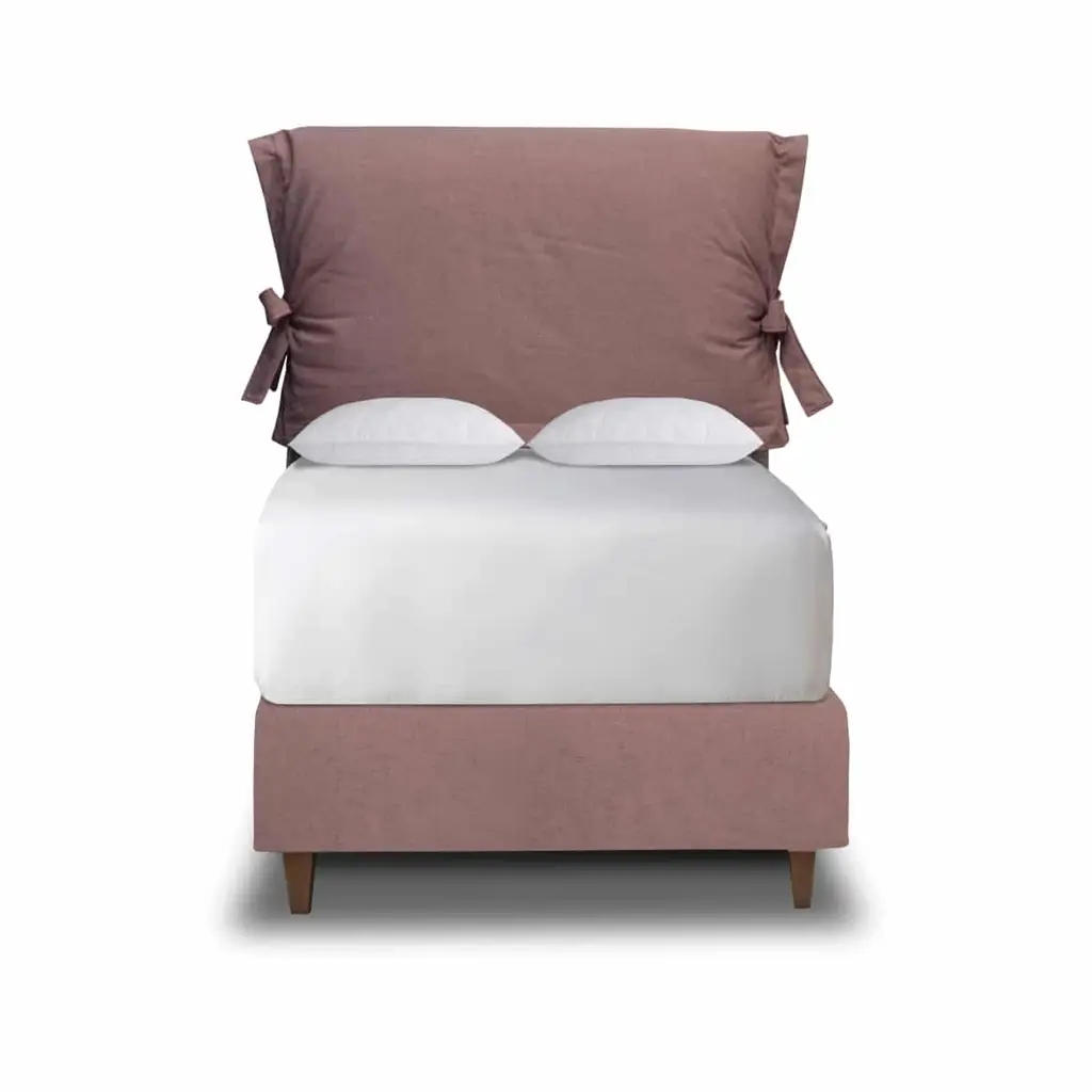 Pillow - Ντυμένο Μονό Κρεβάτι 90x200εκ. με Δυνατότητα Αποθήκευσης
