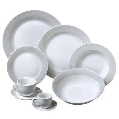 HFA σετ Τσαγιού Πορσελάνης Orbit grey (6 Φλυτζάνια + 6 Πιατάκια)
