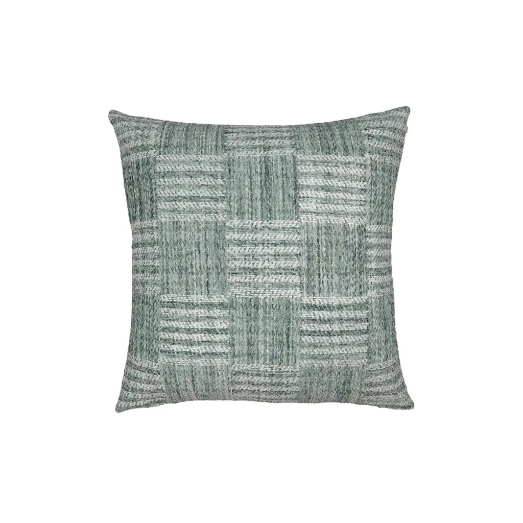 Gravero Διακοσμητικό Μαξιλάρι Cushion Cover - Green Mix Καρό Μοτίβο 45x45 cm