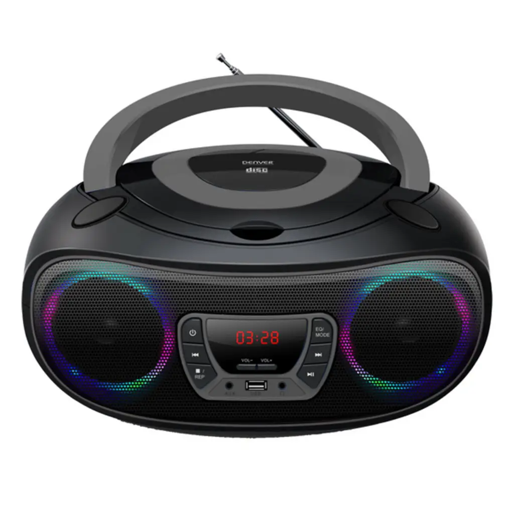 TCL-212BT CD Ραδιόφωνο Bluetooth MP3 4W Γκρι Μαύρο/Γκρι
