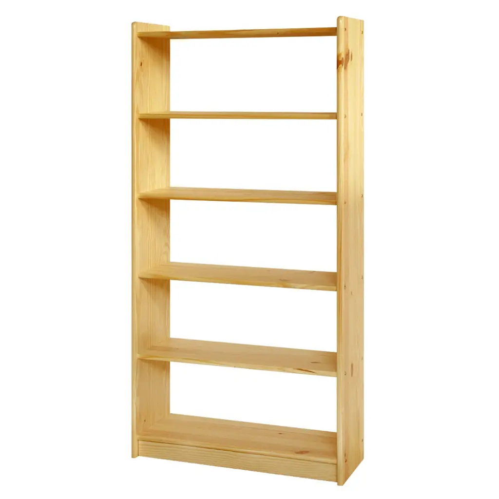 Βιβλιοθήκη από Μασίφ Πεύκο με 4 Ράφια - 30 x 80 x 170 cm