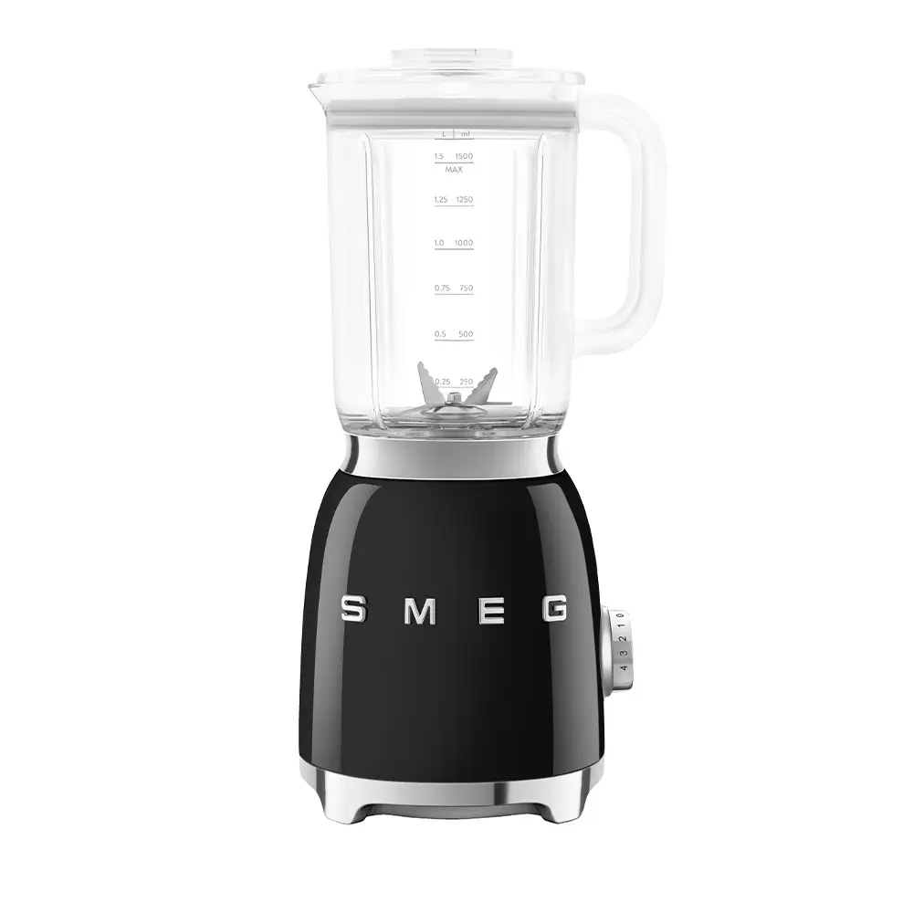 SMEG BLF03BLEU - Γυάλινο Μπλέντερ Μαύρο