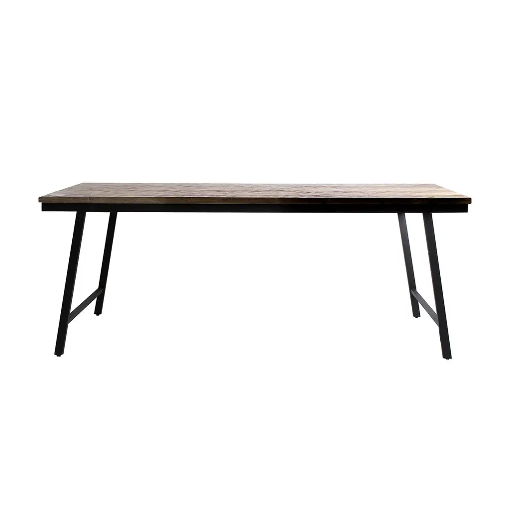Κονσόλα Herringbone - φυσικό teak 170 x 40 x 80 cm