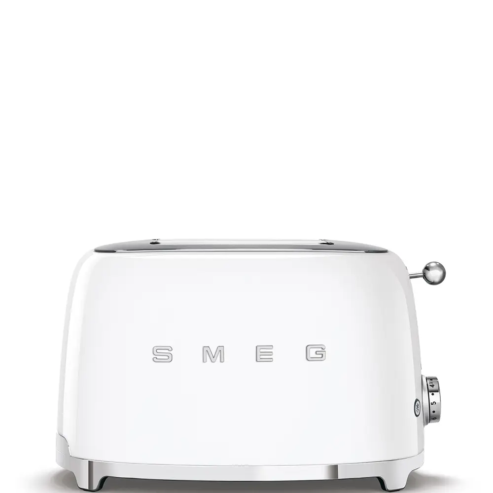 Φρυγανιέρα SMEG 50´STYLE 2X2 TSF01WHEU Λευκή