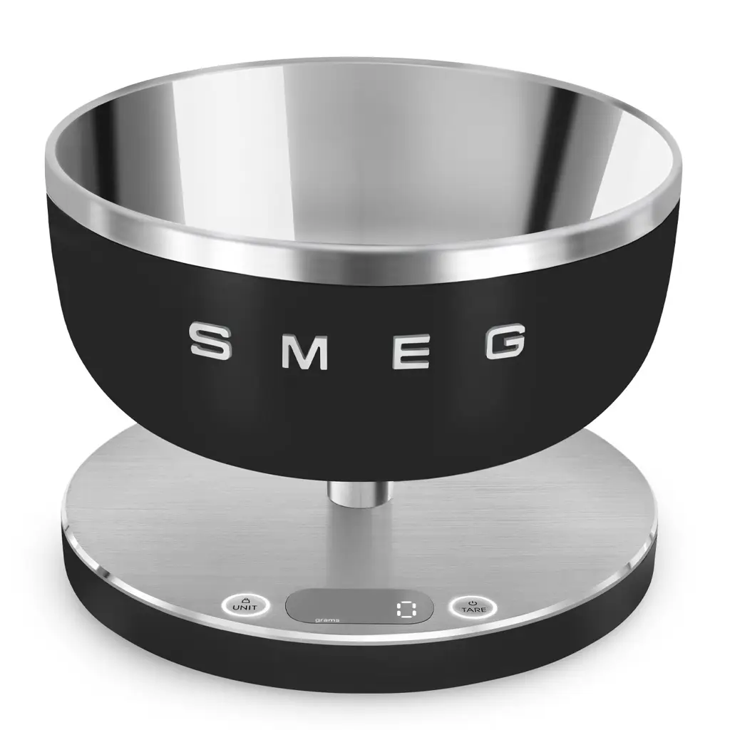 SMEG KSC01BLMWW Ψηφιακή Ζυγαριά Κουζίνας - Μαύρη
