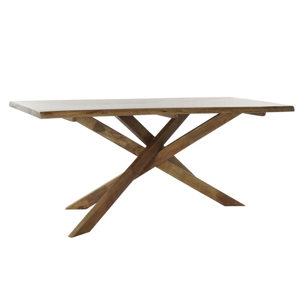 Τραπεζαρία DKD Home Decor 180 x 86 x 76 cm Φυσικό Kαρυδιά