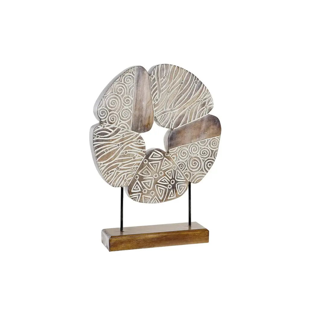 Διακοσμητικό - Decorative Figure DKD Home Decor White Brown Abstract 40 x 10 x 51 cm