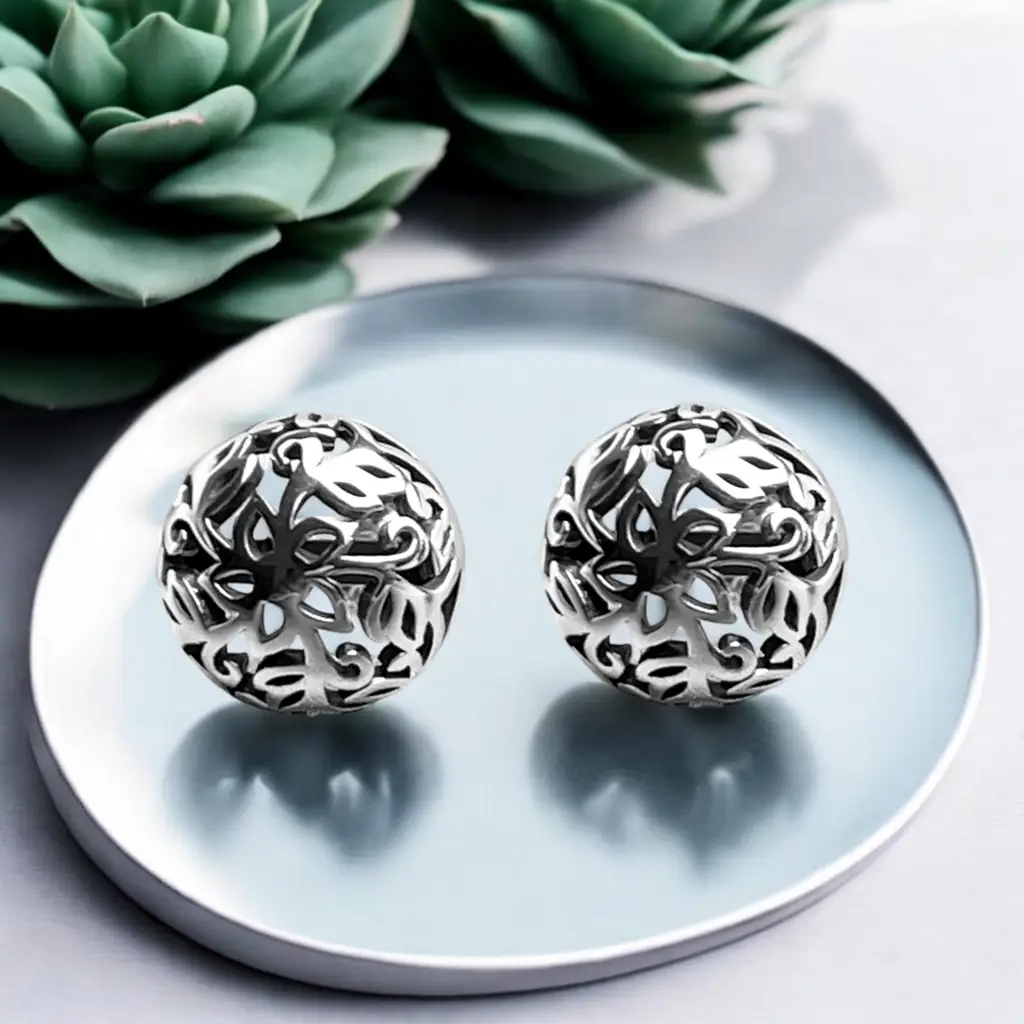 Σκουλαρίκια καρφάκια Lotus OHR925-18 - 925 Sterling Silver